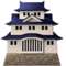 Japanese Castle emoji on Apple